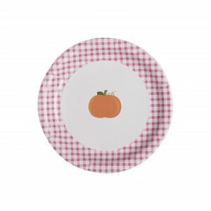 Pumpkin Party Supplies- Pumpkin Paper Plates